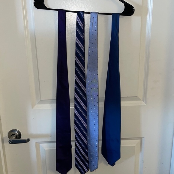 Blue and purples ties - Picture 1 of 9
